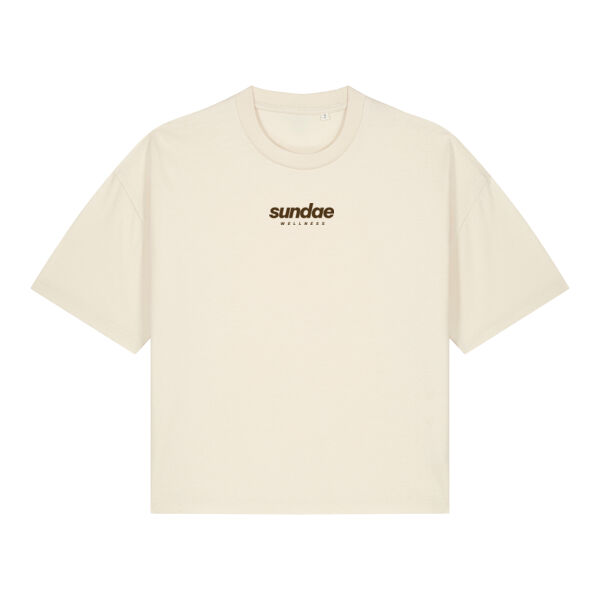 The Sundae Wellness boxy tee Thumbnail