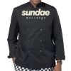 Long Sleeve Chef's Jacket (BK) Thumbnail